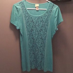 Daytrip Lace Front Shirt